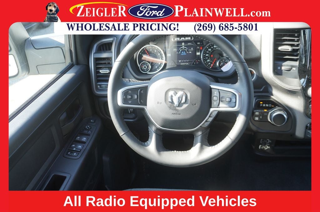 2024 RAM 3500 Tradesman CREW CAB 4X4 6.7 L TURBO DIESEL NAV REAR CAMERA P