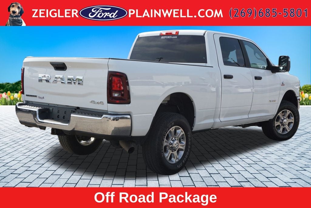 2025 RAM 2500 Big Horn Crew Cab 4x4 Cummings Turbo Diesel OFF Road Pkg