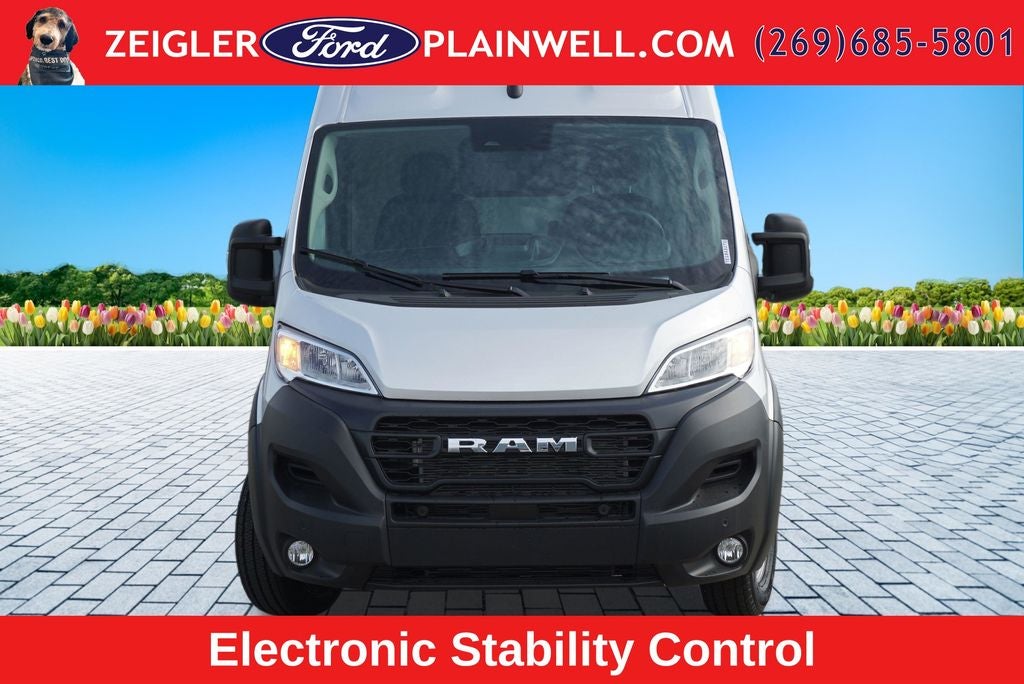 2026 RAM ProMaster 1500 Base Tradesman High roof Cargo Van 136 WB