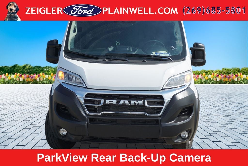 2025 RAM ProMaster 2500 Base Low Roof Cargo Van Rear Camera