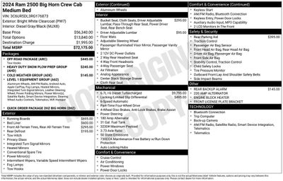 2024 RAM 2500 Big Horn