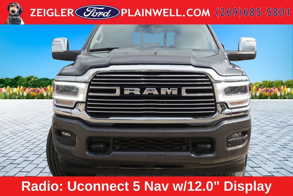 2024 RAM 2500 Laramie Crew Cab 4x4 Cummings Turbo Diesel Leather Rear Ca