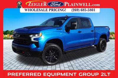 2023 Chevrolet Silverado 1500 LT Trail Boss Z71 OFF ROAD CREW CAB 4x4 Black Edition EcoTec3 5.