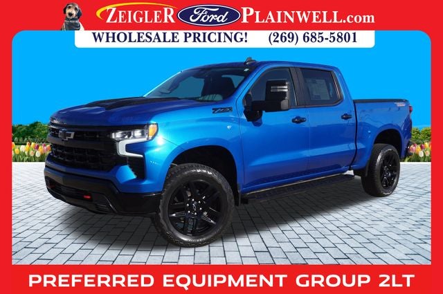 2023 Chevrolet Silverado 1500 LT Trail Boss Z71 OFF ROAD CREW CAB 4x4 Black Edition EcoTec3 5.