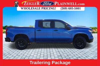 2023 Chevrolet Silverado 1500 LT Trail Boss Z71 OFF ROAD CREW CAB 4x4 Black Edition EcoTec3 5.