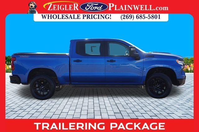 2023 Chevrolet Silverado 1500 LT Trail Boss Z71 OFF ROAD CREW CAB 4x4 Black Edition EcoTec3 5.