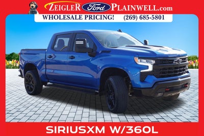 2023 Chevrolet Silverado 1500 LT Trail Boss Z71 OFF ROAD CREW CAB 4x4 Black Edition EcoTec3 5.