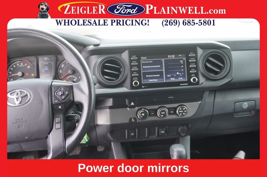 2021 Toyota Tacoma SR Access Cab Work Truck Rear Camera & Rear Topper