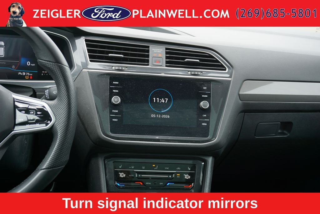 2023 Volkswagen Tiguan 2.0T SE R-Line Black AWD HEATED LEATHER POWER MOONROOF