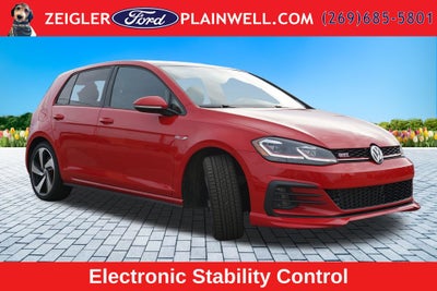 2020 Volkswagen Golf GTI 2.0T SE GTI Hatchback Panoramic Roof Leather 6 Speed Manua