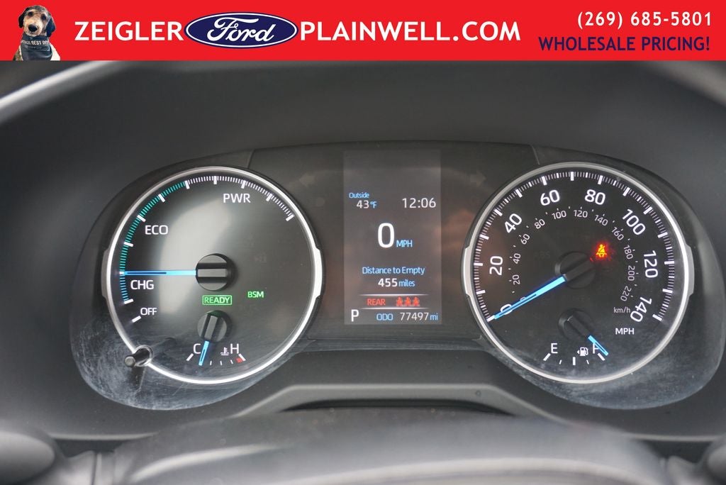 2021 Toyota RAV4 Hybrid LE AWD Rear Camera Lane Departure Black Edition