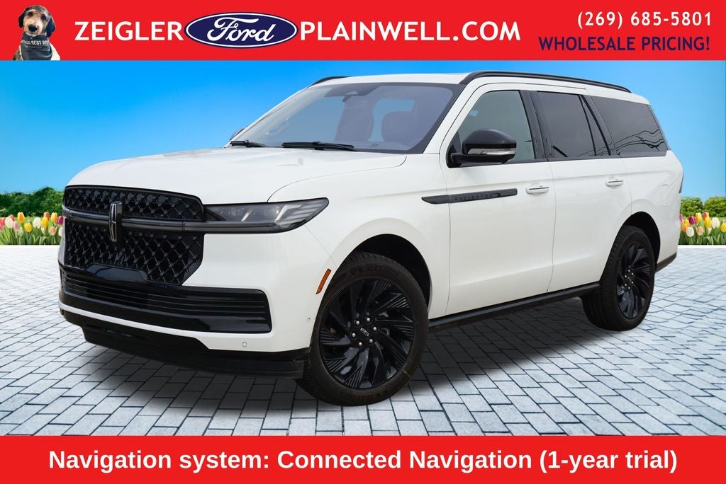 2025 Lincoln Navigator Reserve JET APPEARANCE PKG POWER DEPLOYABLE BOARDS NAV BLU