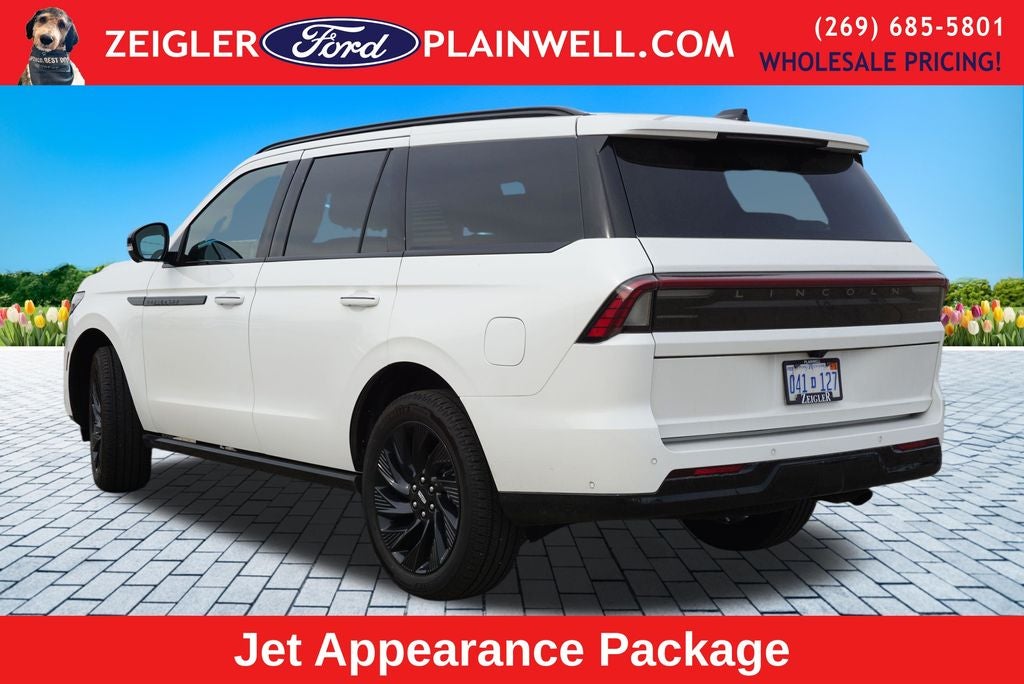 2025 Lincoln Navigator Reserve JET APPEARANCE PKG POWER DEPLOYABLE BOARDS NAV BLU