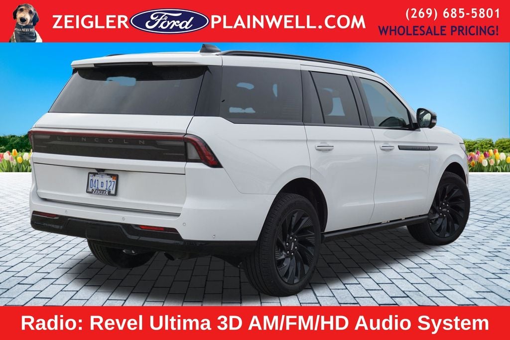 2025 Lincoln Navigator Reserve JET APPEARANCE PKG POWER DEPLOYABLE BOARDS NAV BLU