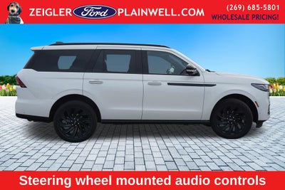 2025 Lincoln Navigator Reserve JET APPEARANCE PKG POWER DEPLOYABLE BOARDS NAV BLU