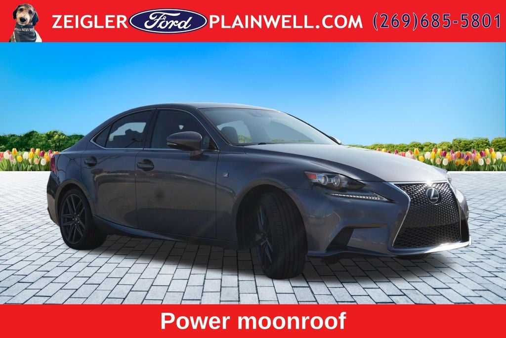 2016 Lexus IS 350 F SPORT AWD MOON ROOF HTD LEATHER REMOTE START