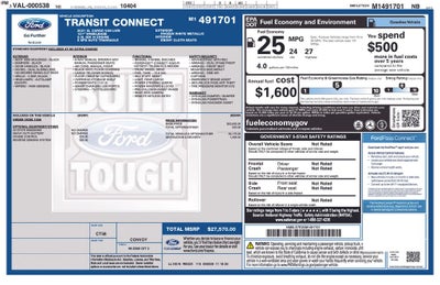 2021 Ford Transit Connect XL