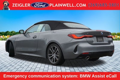 2025 BMW 4 Series 430i xDrive AWD CONVERTIBLE PREMIUM PKG NAVIGATION HEADS UP DI