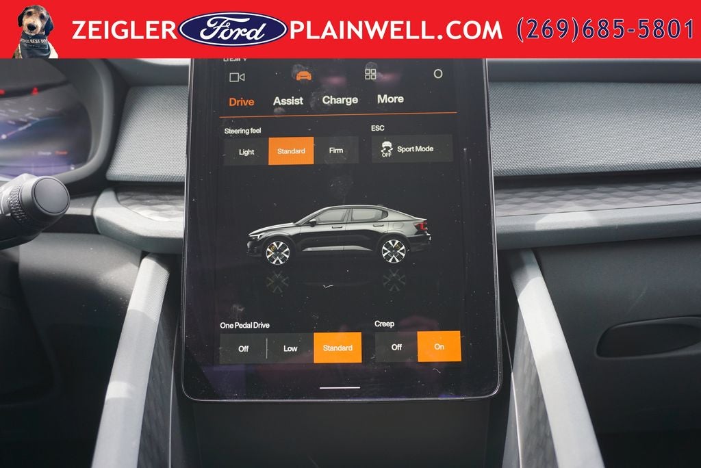 2024 Polestar 2 Long Range Dual Motor AWD Pilot Package Blis Navigation Park Assist