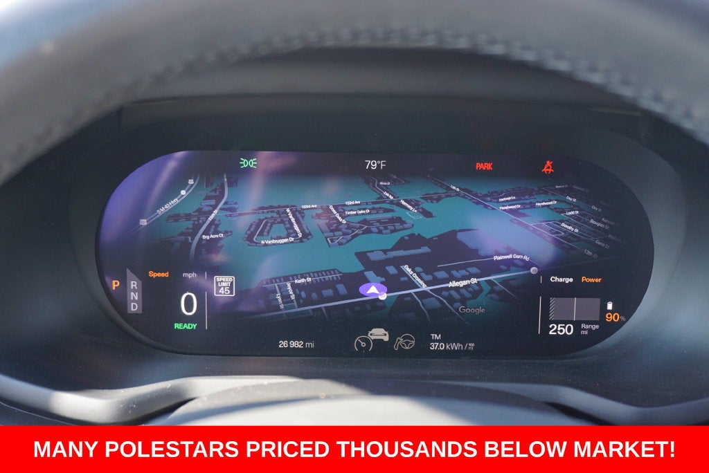 2024 Polestar 2 Long Range Dual Motor AWD Pilot Pkg Heated Seats Navigation Rear Camera