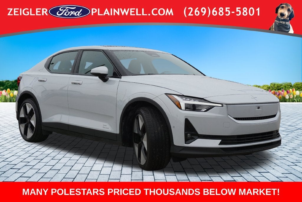 2024 Polestar 2 Long Range Dual Motor AWD PANORAMIC ROOF NAVIGATION 360 CAMERA