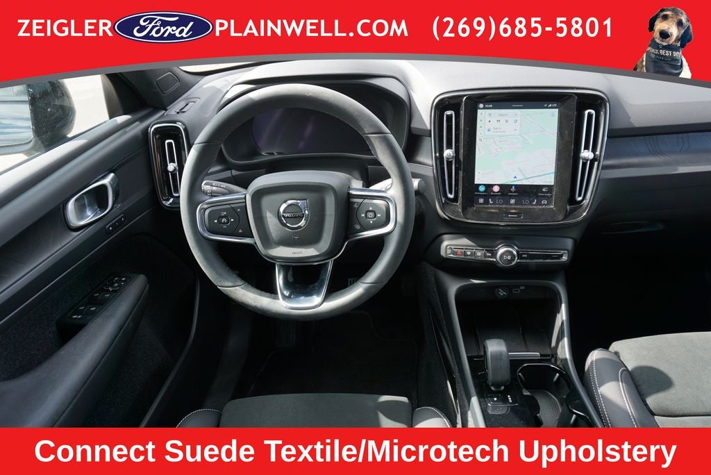 2023 Volvo C40 Recharge Pure Electric Twin Plus AWD PANORAMIC ROOF LEATHER 360 CAMERA