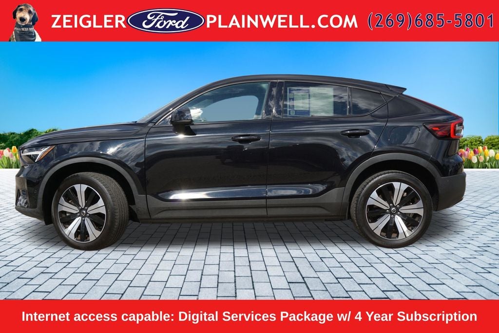 2023 Volvo C40 Recharge Pure Electric Twin Plus AWD PANORAMIC ROOF LEATHER 360 CAMERA