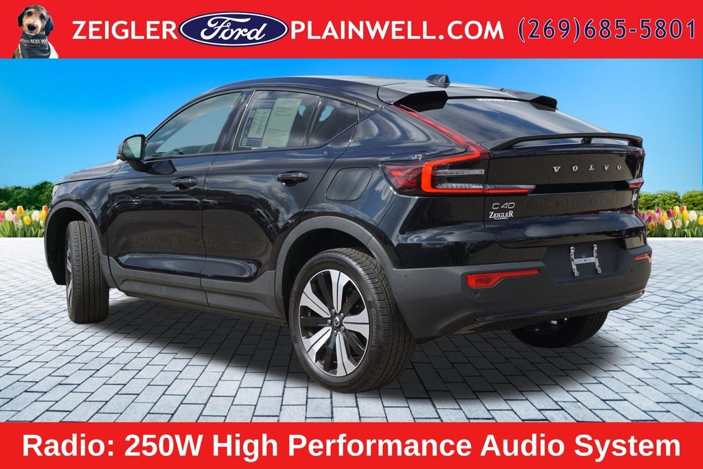 2023 Volvo C40 Recharge Pure Electric Twin Plus AWD PANORAMIC ROOF LEATHER 360 CAMERA