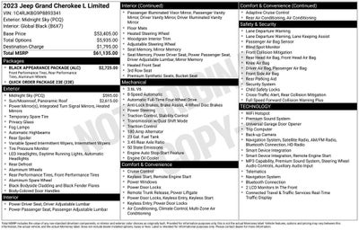 2023 Jeep Grand Cherokee L Limited