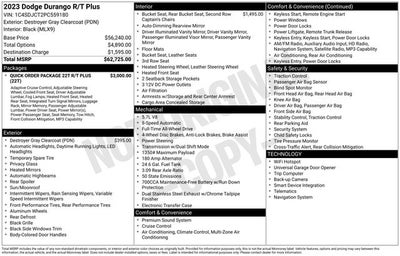 2023 Dodge Durango R/T Plus AWD