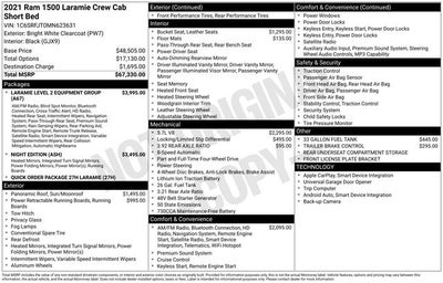 2021 RAM 1500 Laramie