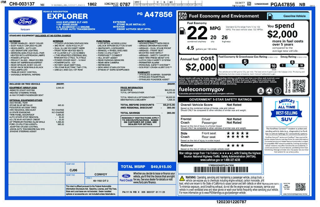 2023 Ford Explorer XLT