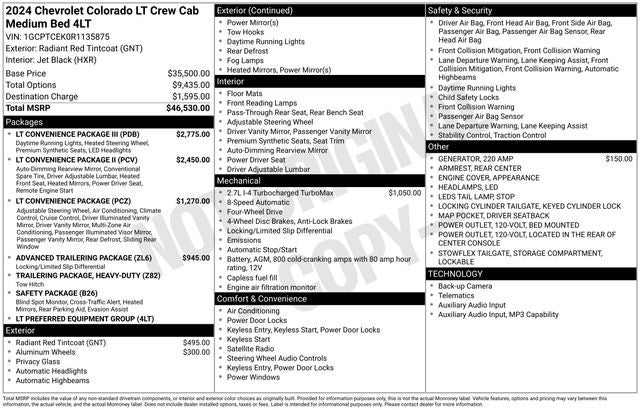 2024 Chevrolet Colorado 4WD LT