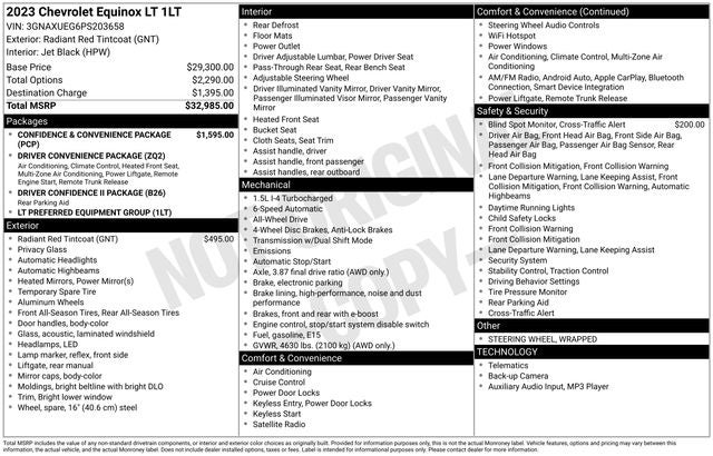 2023 Chevrolet Equinox LT