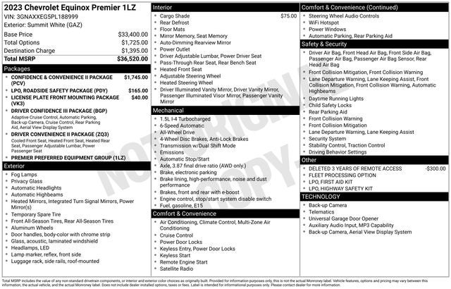 2023 Chevrolet Equinox Premier