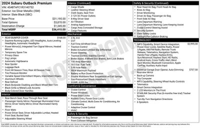2024 Subaru Outback Premium