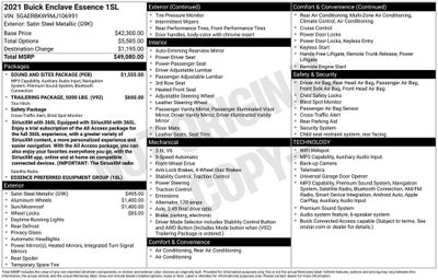 2021 Buick Enclave Essence