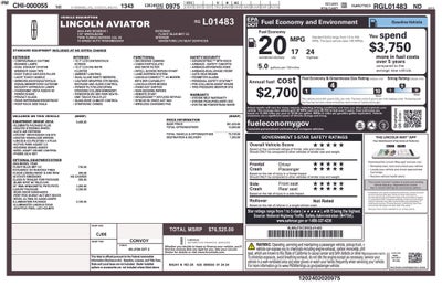 2024 Lincoln Aviator Reserve Premium