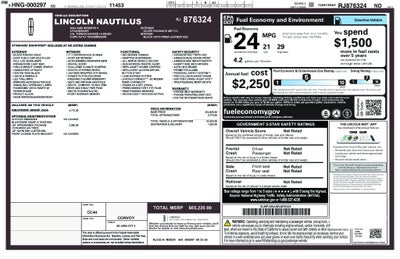 2024 Lincoln Nautilus Reserve