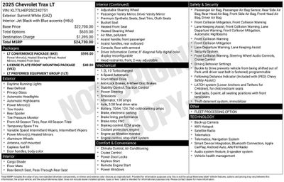 2025 Chevrolet Trax LT