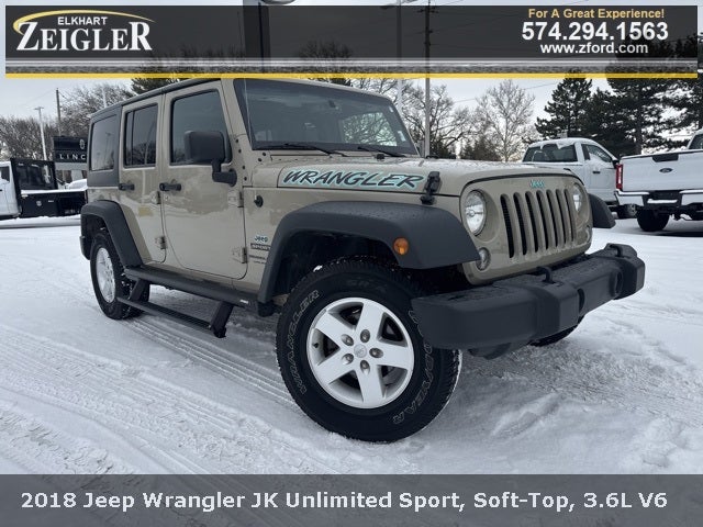 2018 Jeep Wrangler JK Unlimited Sport
