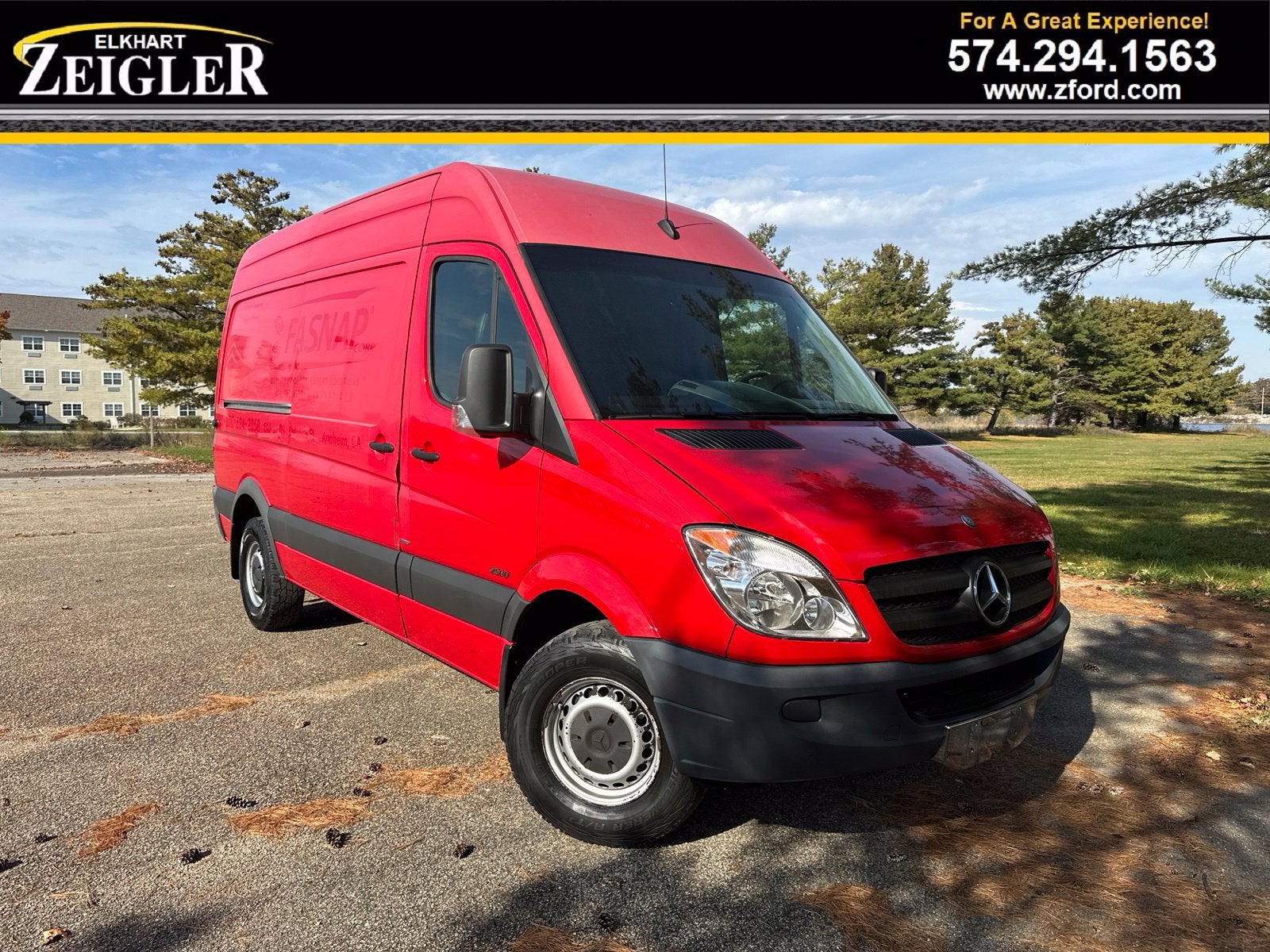 2010 Mercedes-Benz Sprinter 2500 Cargo 144 WB BlueTEC®