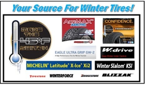 Your source for winter tires | Zeigler Chrysler Dodge Jeep Ram of Kalamazoo in Kalamazoo MI